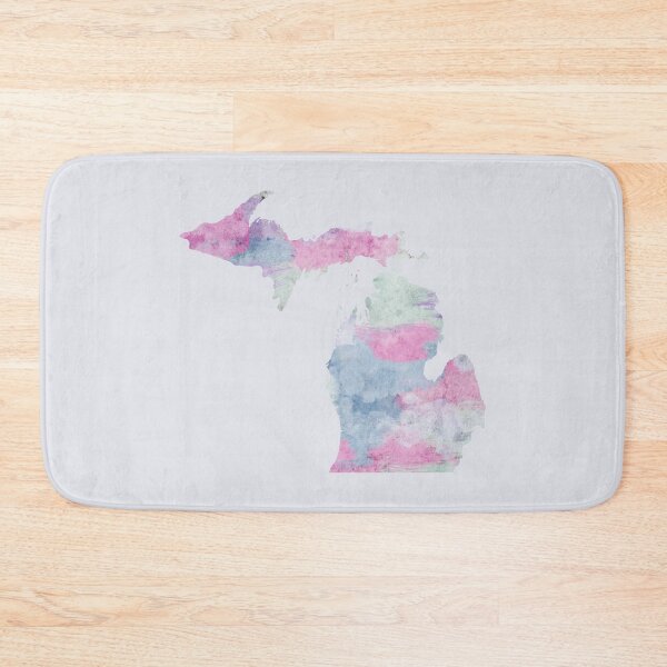 Item preview, Michigan State Elegant Pastel Watercolor designed and sold by Jarrod Vandenberg.