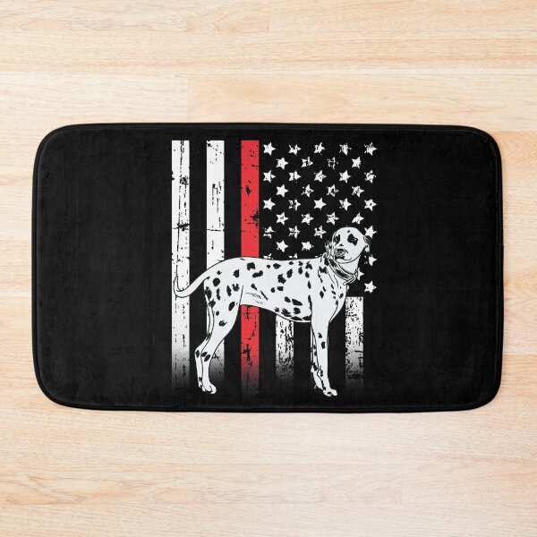 Item preview, Thin Red Line Firefighter Dalmatian Dog designed and sold by teesaurus.