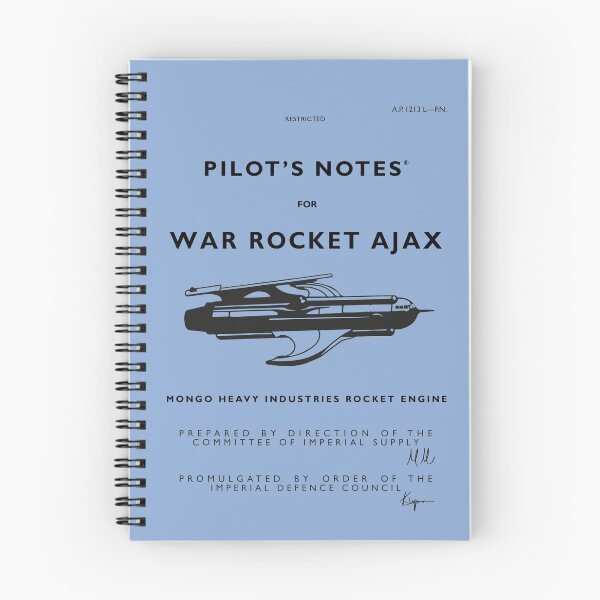 Item preview, Pilot's Notes for War Rocket Ajax designed and sold by Project Cancelled.