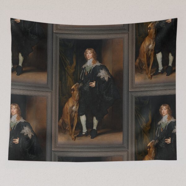 Item preview, Portrait of James Stuart Duke of Richmond and Lenox by Anthony van Dyck designed and sold by Xzendor7 Digital Art Creations.