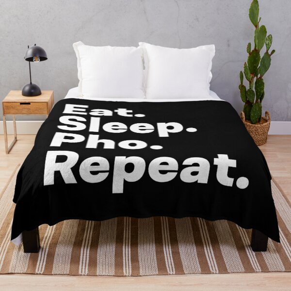 Item preview, Eat Sleep Pho Repeat designed and sold by teesaurus.
