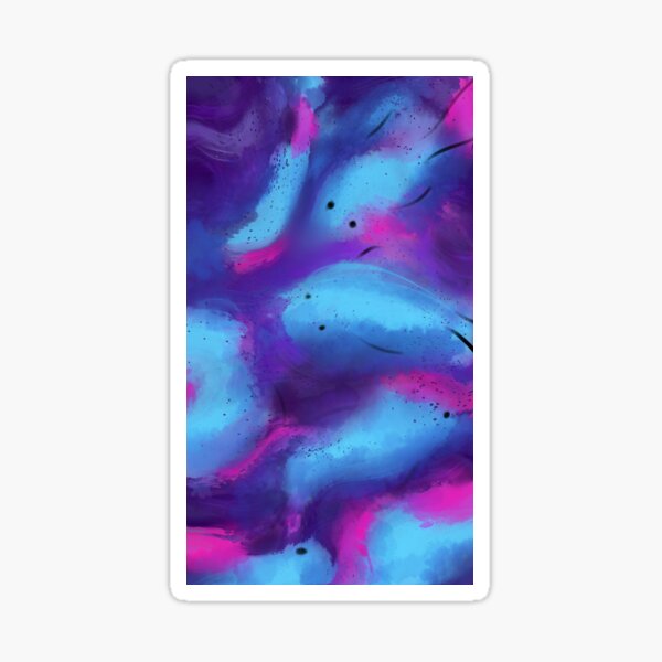 watercolor koi Sticker