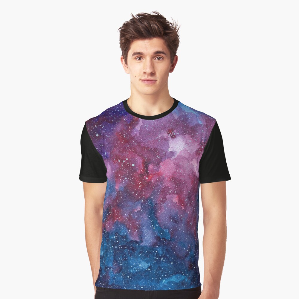 Galaxy T Shirt For Sale By Cadva Redbubble Cadva Graphic T Shirts Galaxy Graphic T