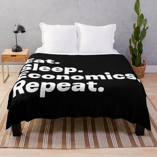 Item preview, Eat Sleep Economics Repeat designed and sold by teesaurus.