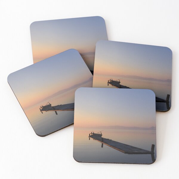 Item preview, Sunrise over Pontile Spagnoli, Castiglione del Lago, Lago Trasimeno, Umbria, Italy designed and sold by AndrewJonesFoto.
