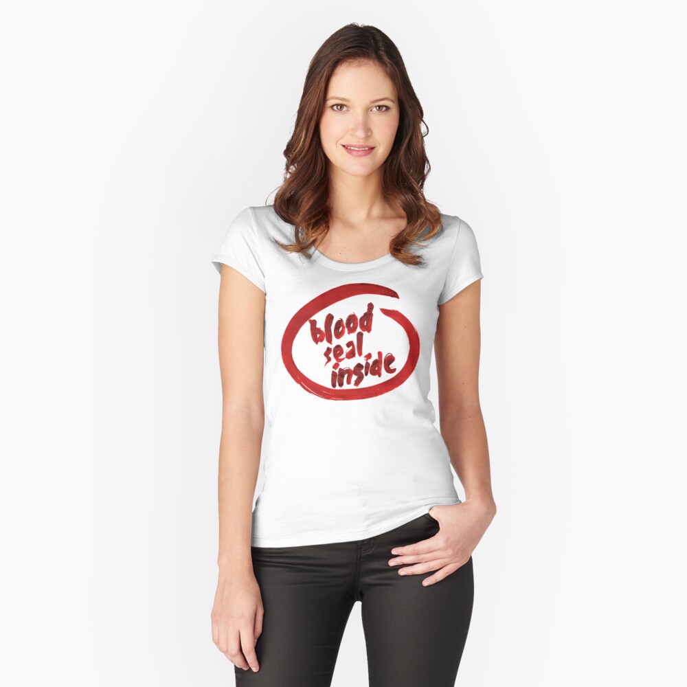 Item preview, Fitted Scoop T-Shirt designed and sold by merimeaux.