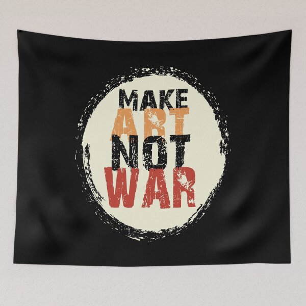Item preview, Make art not war designed and sold by nemo-shop.