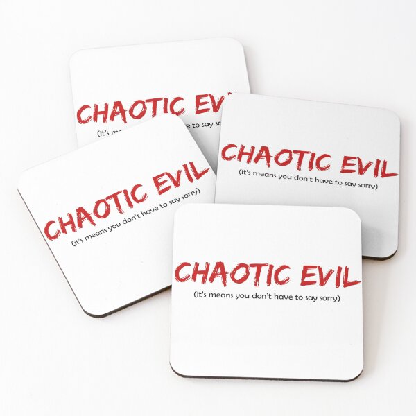 Item preview, Chaotic Evil designed and sold by Practical Sloth.