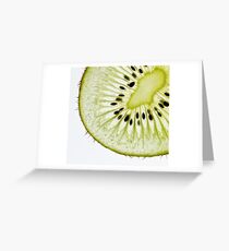 Kiwi Fruit Greeting Card