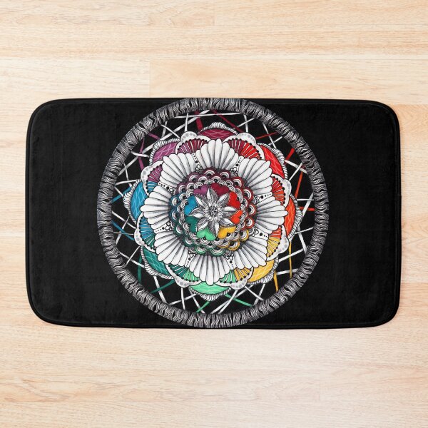 Item preview, Rainbow Mandala Zen art designed and sold by selandriansart.