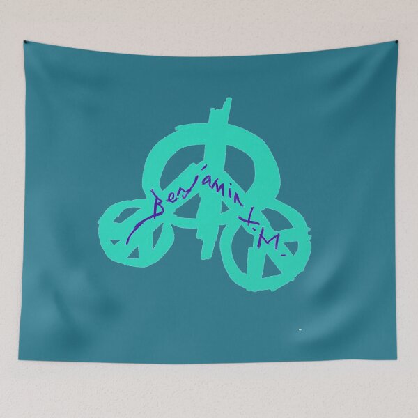 Item preview, Peace Green Blue designed and sold by Benjamin L.M..