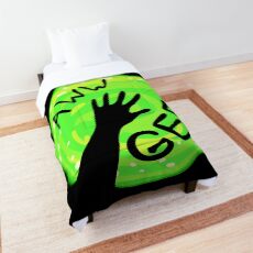Aww Geez Portal Rick And Morty Comforter