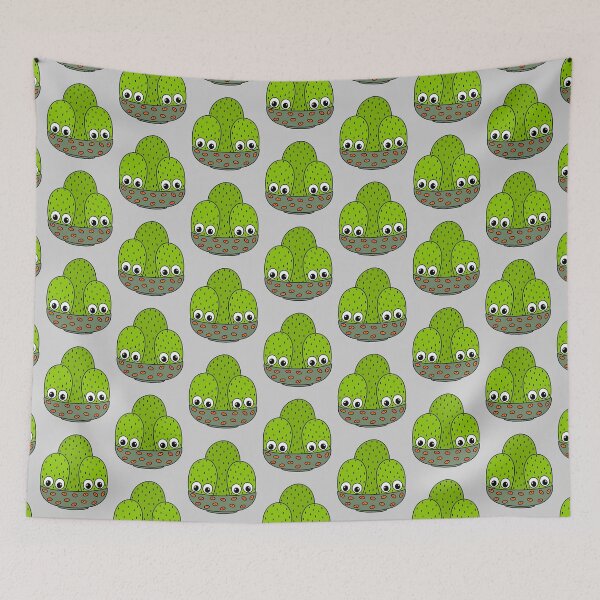 Item preview, Cute Cactus Design #309: Cacti Bunch In A Bowl Planter designed and sold by DreamCactus.