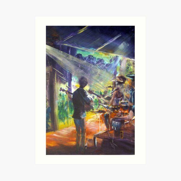 Sue Anne - live 2008 1770 Festival Art Print