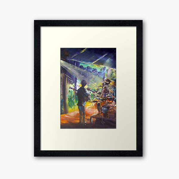 Sue Anne - live 2008 1770 Festival Framed Art Print