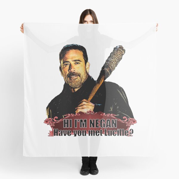 The Walking Dead Negan Scarves Redbubble