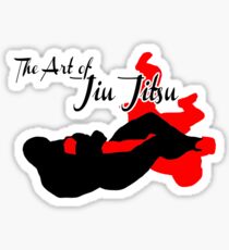 The Art of Jiu Jitsu Arm Bar Sticker