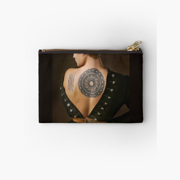 Item preview, Girl with Mandala Tattoo designed and sold by See2Believe.