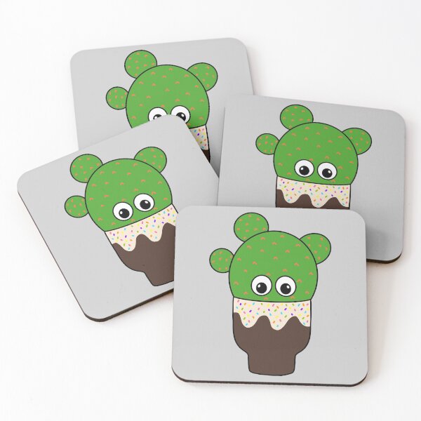 Item preview, Cute Cactus Design #316: Cactus In A Yummy Pot designed and sold by DreamCactus.