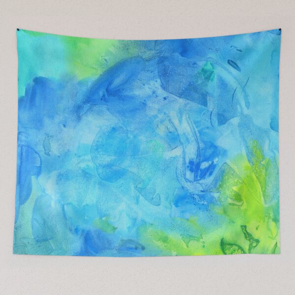 Item preview, Ocean Breeze Watercolor Texture designed and sold by Niina  Niskanen.