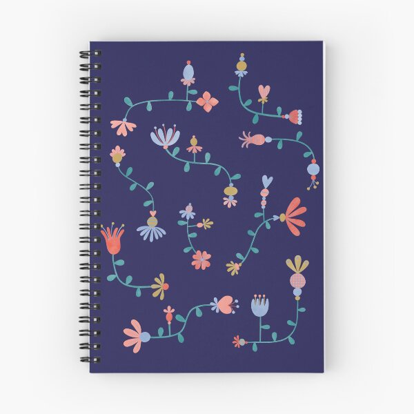Item preview, Multicolored folk-art florals designed and sold by ToiledeLina.