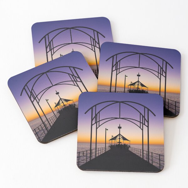 Item preview, Brighton Jetty Adelaide Photographic Print designed and sold by nickegglington.