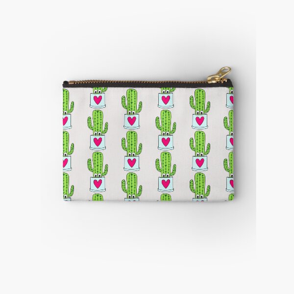 Artikelvorschau, Cute Cactus Design #332: Cute Cactus In A Heart Pot entworfen und verkauft von DreamCactus.