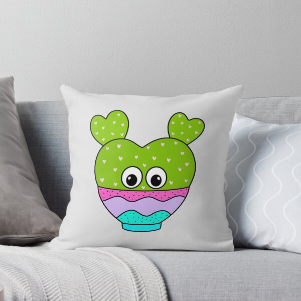 Artikelvorschau, Cute Cactus Design #340: Hearty Cactus In Cute Bowl entworfen und verkauft von DreamCactus.