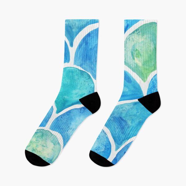 Item preview, Mermaid Scales Turquoise designed and sold by Niina  Niskanen.