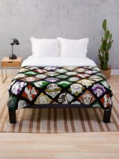 Dead by Daylight Perks Throw Blanket