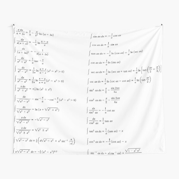 #Math, #Mathematics, #Integrals, #formulas, Calculus, Number, document, design, text, calligraphy, writing, abstract, language Tapestry