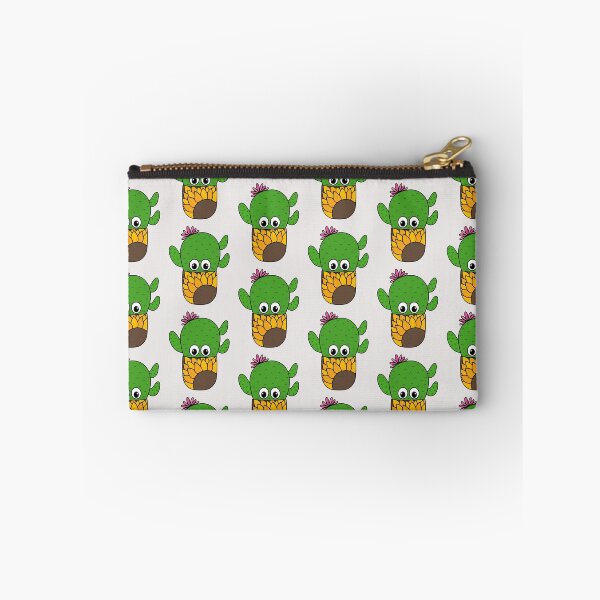 Artikelvorschau, Cute Cactus Design #353: Prickly Pear Cactus In Sunflower Pot entworfen und verkauft von DreamCactus.
