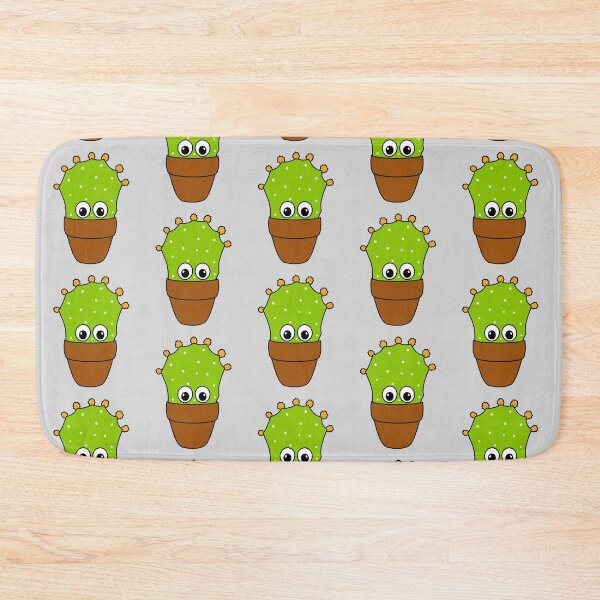 Item preview, Cute Cactus Design #354: Prickly Pear Cactus With Cute Buds designed and sold by DreamCactus.
