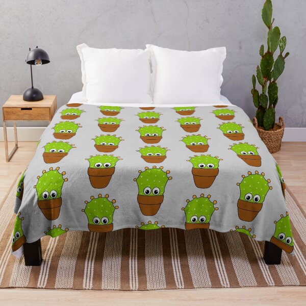 Item preview, Cute Cactus Design #354: Prickly Pear Cactus With Cute Buds designed and sold by DreamCactus.