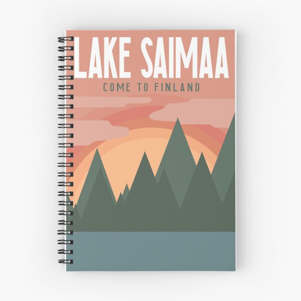 Item preview, Lake Saimaa Finland Poster designed and sold by amami.