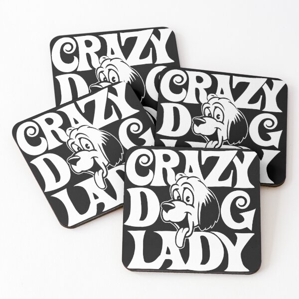 Item preview, Crazy Dog Lady - Christmas And Birthday Gift Ideas For Dog Lovers designed and sold by ASClothDesign.