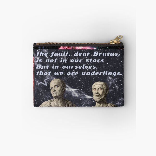 Item preview, "The fault is in ourselves" quote from Julius Caesar by Shakespeare designed and sold by bushwombat.