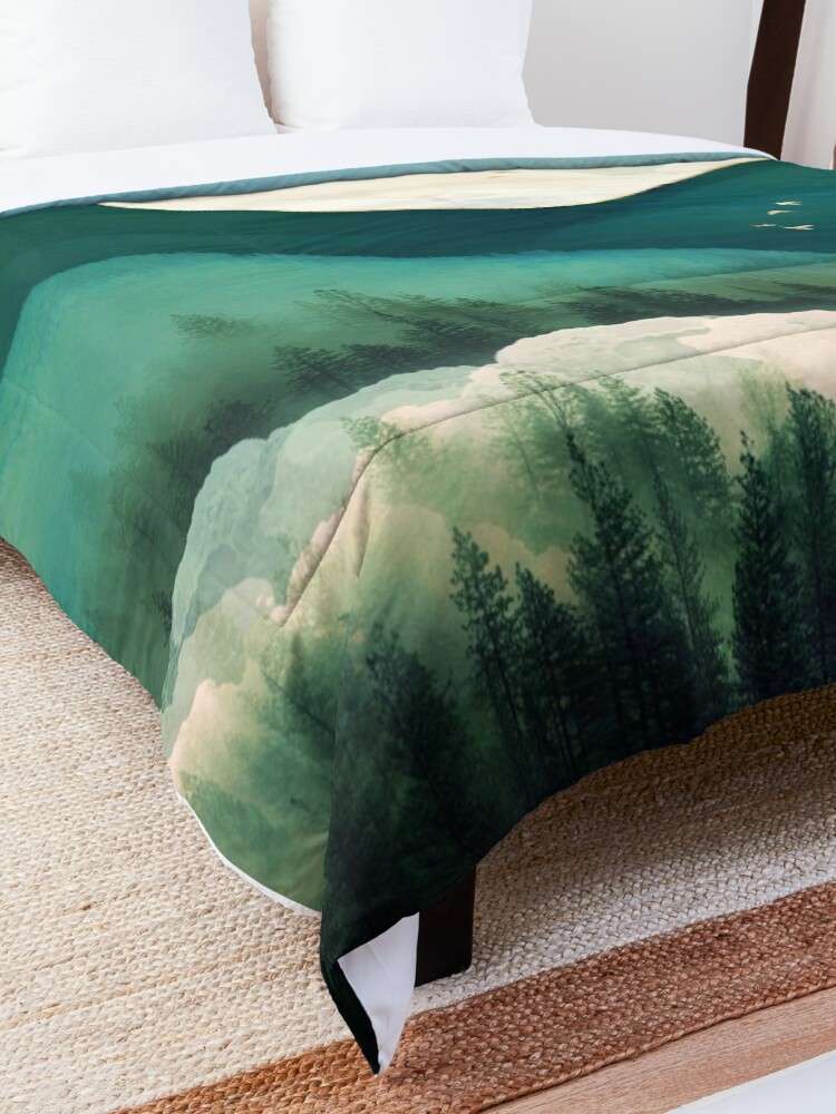 Alternate view of Emerald Hills Comforter