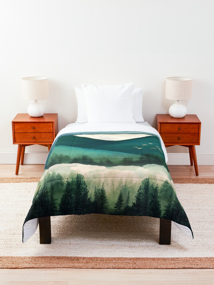Alternate view of Emerald Hills Comforter
