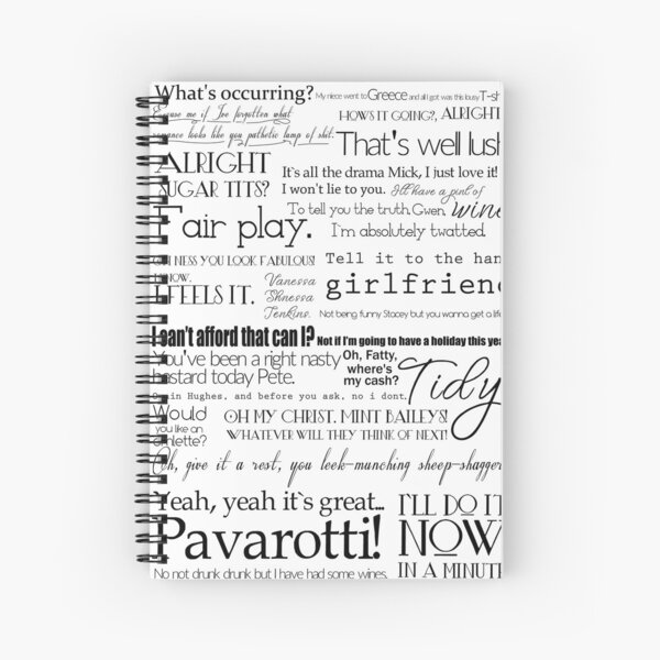 Gav & Stace quotes  Spiral Notebook