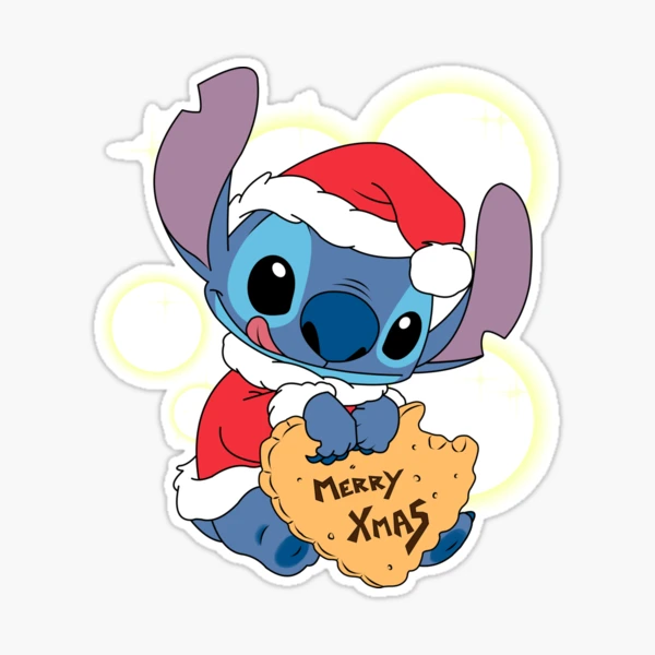 Stitch - Reading a book Sticker for Sale by FalChi