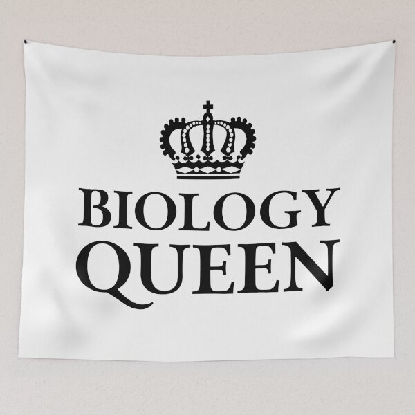 Item preview, Biology Queen designed and sold by teesaurus.