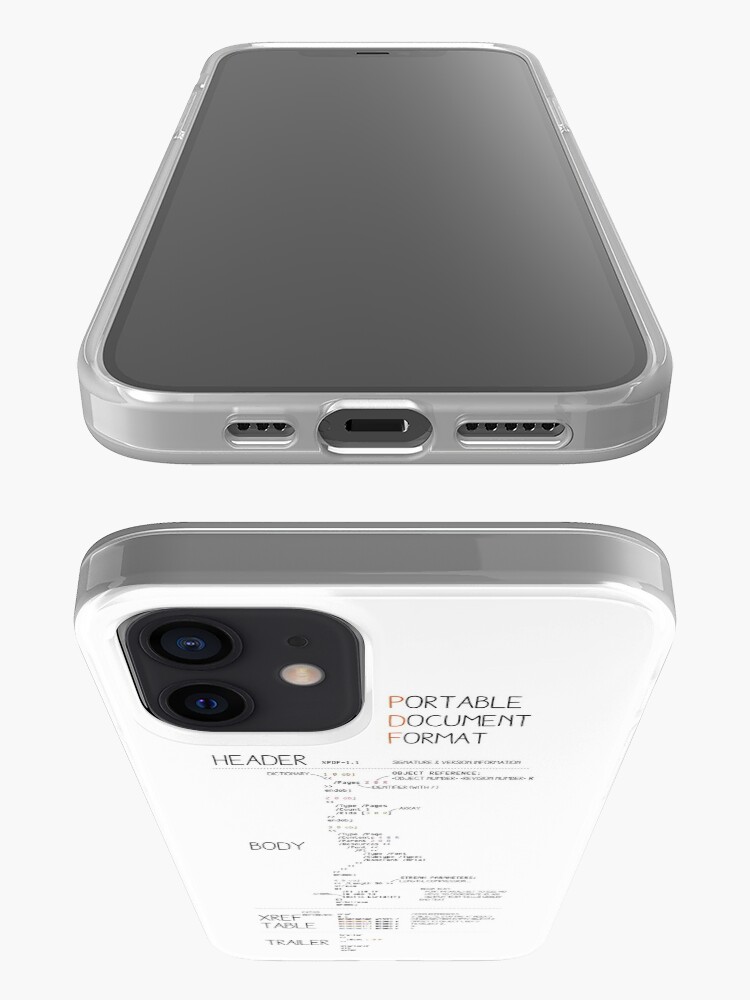 Alternate view of PDF Phone case iPhone Case & Cover