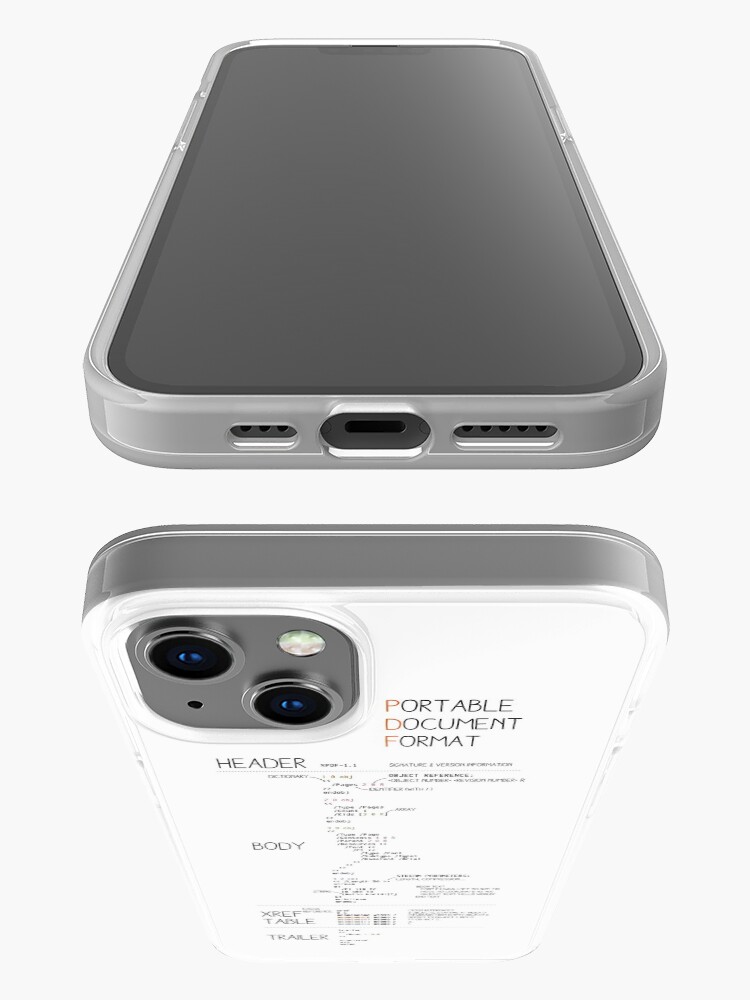 Alternate view of PDF Phone case iPhone Case