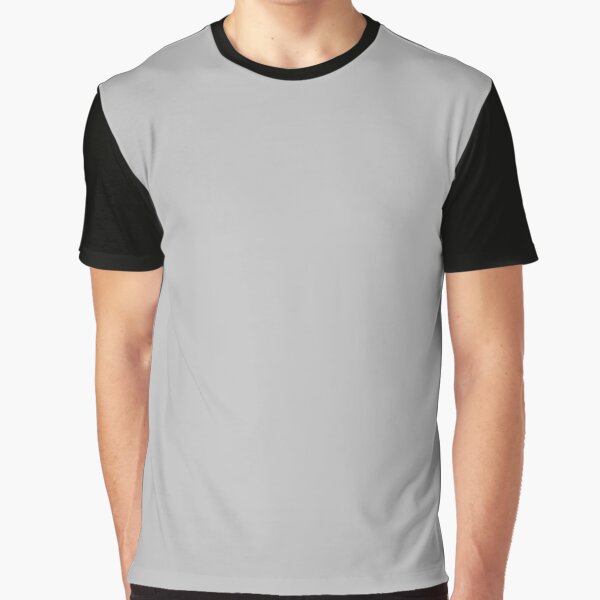 Silver color t sales shirt