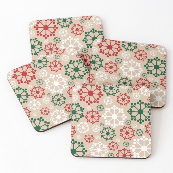 Item preview, Festive Colorful Snowflake Pattern designed and sold by Zethinova.