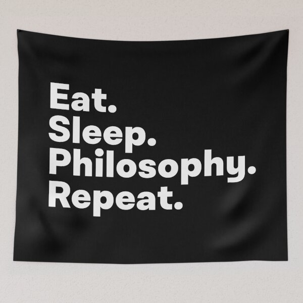 Item preview, Eat Sleep Philosophy Repeat designed and sold by teesaurus.