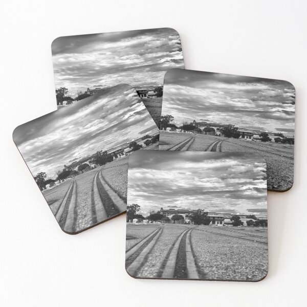 Item preview, Port Adelaide Railway Lines Photographic Print designed and sold by nickegglington.