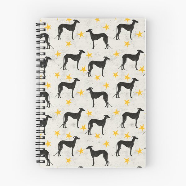 Item preview, lino cut greyhounds designed and sold by lobitos.