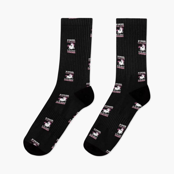 Item preview, If Found Please Return To The Nearest Unicorn - Horses Unicorns designed and sold by Superhero Gear.